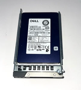 JFMNH Dell 240 Go 6 Go 2,5" serveur SATA SSD 0JFMNH avec DELL CADDY - Photo 1/4