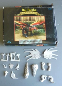 KOMPLETT RAL PARTHA DRRACHE DES MONATS MECHA DRACHENFIGUR MINIATUR SET D&D RL - Bild 1 von 16