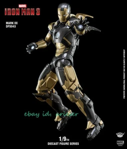 King Arts 1/9 DFS043 Alloy Movable Iron Man Mark 20 Alloy Action Figure In Stock - Picture 1 of 5