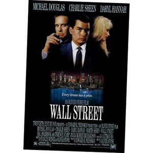 Wall Street Movie Poster 24In x36In Art Poster 24x36 Multi-Color Square Adults - Picture 1 of 1