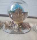 Antica snow ball palla di vetro con neve souvenir sfera di vetro con neve