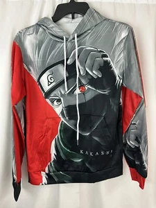Naruto Shippuden Akatsuki Hokage Hoodie Anime Cosplay Costume Youth M - Picture 1 of 9
