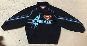 JH Design DC Comics Superman Snap Front Jacket Boy Child Size 5
