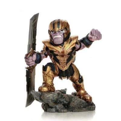 MARVEL Avengers Endgame MiniCo Statua PVC Figura 20 cm THANOS by IRON STUDIOS - Immagine 1 di 4