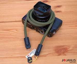 Handmade Camera Neck Rope Strap | Leica Fujifilm Olympus Sony Nikon Pentax Lomo - Picture 1 of 2