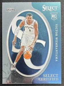 Victor Wembanyama RC Rookie Certified - 3 - Spurs - 2023-24 Panini Select NBA - Picture 1 of 2