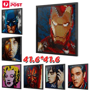 Building Block Pixel Painting Kids Educational Children Toys Gift Decorations AU - Picture 1 of 16
