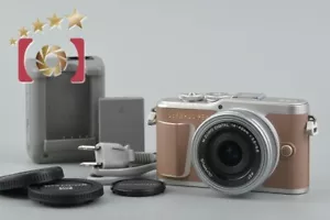 "Count 334" Olympus PEN E-PL10 Brown 16.1 MP Digital Camera EZ 14-42 Lens - Picture 1 of 16
