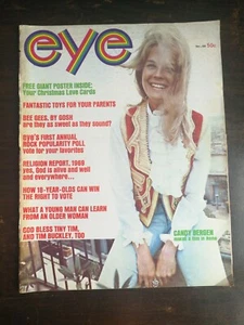 Eye Music Magazine December 1968 Candice Bergen  Bee Gees - No Poster Section - Bild 1 von 1