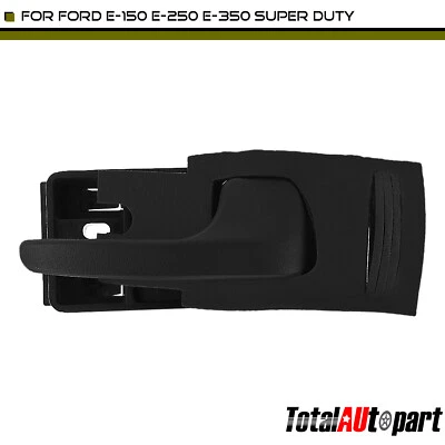 Black Interior Door Handle for Ford E-150 03-14 E-150 Club Wagon Front Passenger - Image 1 of 4