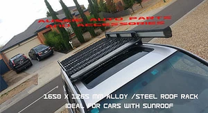 Caged Deluxe Alloy Roof Rack 1650mm for TOYOTA LandCruiser 100 Series Alloy Rack - Picture 1 of 1