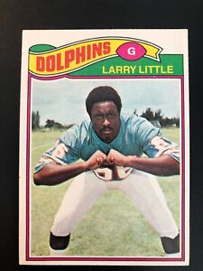 1977  Topps  Football # 172  Larry Little     NM-MINT   (book 2.00)   HOF
