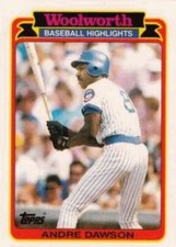 1989 Topps Woolworth Baseball Highlights Baseball 11 Andre Dawson