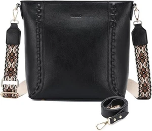 RAVUO Damen Umhängetasche, Vegan Leder Hobo Handtasche Schulter Trendy Purse - Bild 1 von 5