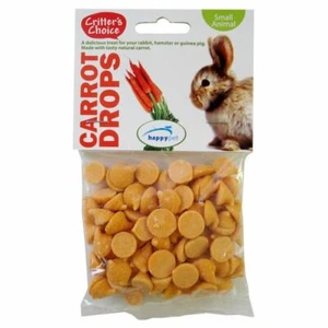 Critters Choice Carrot Drops 75g Small Animal Complimentary Treat/Snack Rabbit - Picture 1 of 1