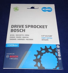 Plato KMC para bicicleta eléctrica Bosch 1/2 x 11/128 súper estrecho 15t, 18t, 19t, 20t, 21t - Imagen 1 de 30