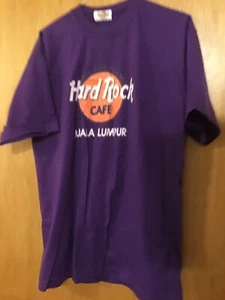 T-shirt, Hard Rock Café Kuala Lumpur, lila, L - Bild 1 von 6