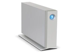 Lacie USB 3.0 Desktop External Hard Drive, Silver, 5 TB LRD0TU2 - Picture 1 of 2