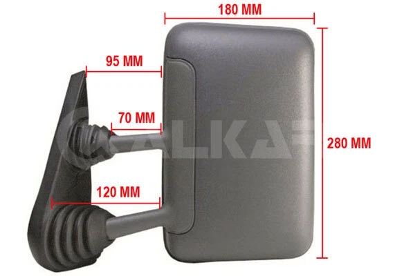 Specchio Esterno Sinistro Adatto Per IVECO DAILY II BUS - Immagine 1 di 1