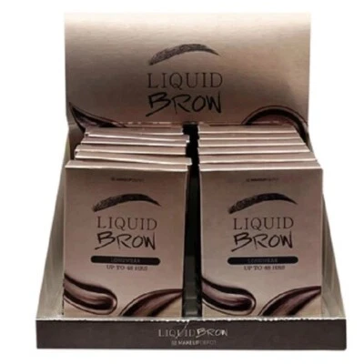 Gel líquido para cejas de larga duración Makeup Depot 12 - Impermeable de larga duración, estuche Foto 1 de 4