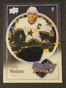 23-24 Upper Deck Mike Modano Hockey Heroes 🚨🚨🚨 Dallas Stars - Imagen 1 de 2