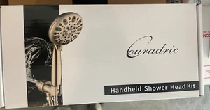 Handheld Shower Head, 6 Spray Setting High Pressure Shower Head New In Box - Picture 1 of 2
