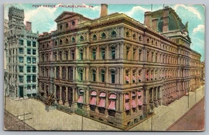 Philadelphia Pennsylvania Pa. U.S. Post Office Vintage Postkarte 1912 - Bild 1 von 2