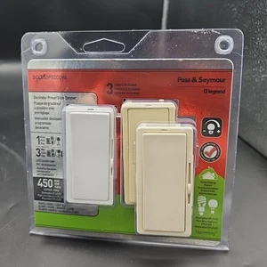 Legrand Pass & Seymour DCL453PTCCCV6 Harmony Light Switch Dimmer 3 Colors  - Picture 1 of 6