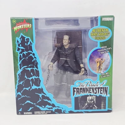 Figura de acción Universal Monsters Bride of Frankenstein JAKKS Pacific NUEVA 2003 Foto 1 de 4