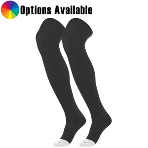 TCK Pro Plus Performance Over Knee Tube Socks Adult White Toe - Picture 1 of 3