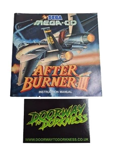 After Burner 3 (Mega-CD) nur manuell - Bild 1 von 3
