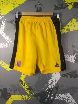 Pantalones Cortos de Fútbol Stoke City Amarillo Le Coq Sportif Joven Talla 2XL ig93 Foto 1 de 4