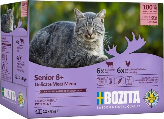 Bozita Cat Senior 8+ Multibox | 12x 85g Katzenfutter - Bild 1 von 1
