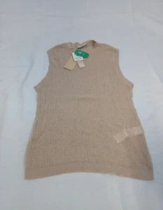 Zign Gr. S transparentes Top Strick beige - Bild 1 von 5