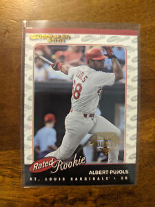 2001 Donruss Baseball's Best Bronze Albert Pujols RC #156