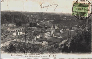 Postal vintage Luxemburgo Le Viaduc du Nord vom Eicherberg B185 - Imagen 1 de 2