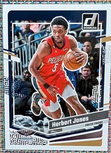 Herbert Jones 2023-24 Donruss Press Proof #54 - Picture 1 of 2