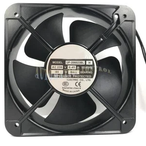 For FULLTECH UF-206023BL H AC 230V 0.45A 20060 Aluminum frame Cooling Fan 2-Wire - Bild 1 von 2