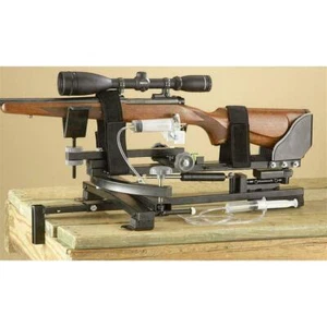 Precision Shooting Range Rest Rifle Bench Remote Triggering Adjustable Bench - Picture 1 of 12