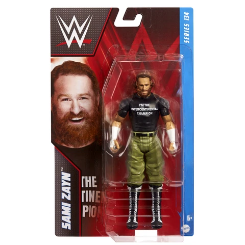 Sami Zayn - WWE Series 134 Mattel Toy Wrestling Action Figure Cover