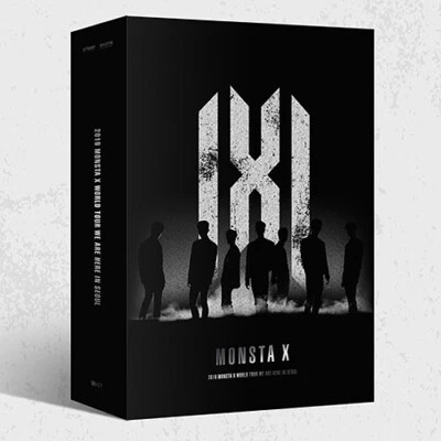 2019 MONSTA X WORLD TOUR [WE ARE HERE] IN SEOUL KIT VIDEO+Photo+etc+GIFT SEALED - Bild 1 von 4