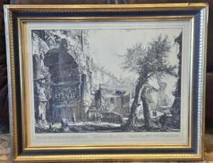 Engraving by Giovanni Battista Piranesi entitled "Veduta dell' Arco di Tito" - Picture 1 of 10