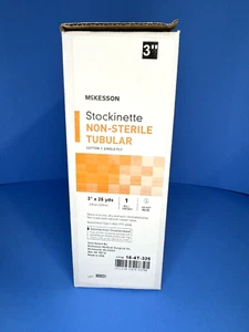 McKesson Stockinette 16-4T-325 Cotton Beige 3" x 25 yard (1 Roll) - Picture 1 of 2