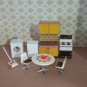 Vintage 1970's Lundby Mixed Kitchen Items