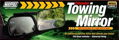 Towing Extension Mirror - Convex Glass 8322 MAYPOLE • 20.33€