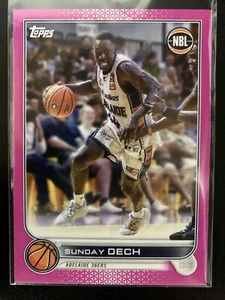 Topps NBL 2022-23 - fuchsia parallel - Sunday Dech card #51/75 - Picture 1 of 2