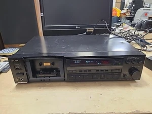 Sony TC-K444ESII Stereo Cassette Deck - Not Fully Tested - Picture 1 of 13