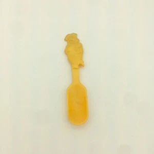 Vtg Hot Dan French’s Mustard Yellow Advertising Spoon Beetleware Mid Century USA - Picture 1 of 5