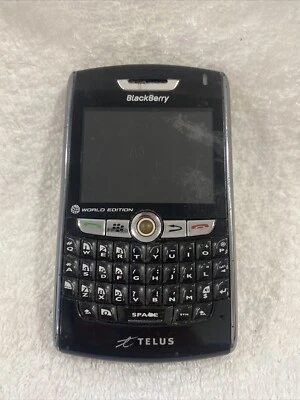 BLACKBERRY 8830 World Edition  Telus - BLACK Collectors - Untested - Image 1 of 4
