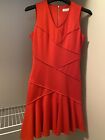 Red Calvin Klein Sleeveless Dress Size 4